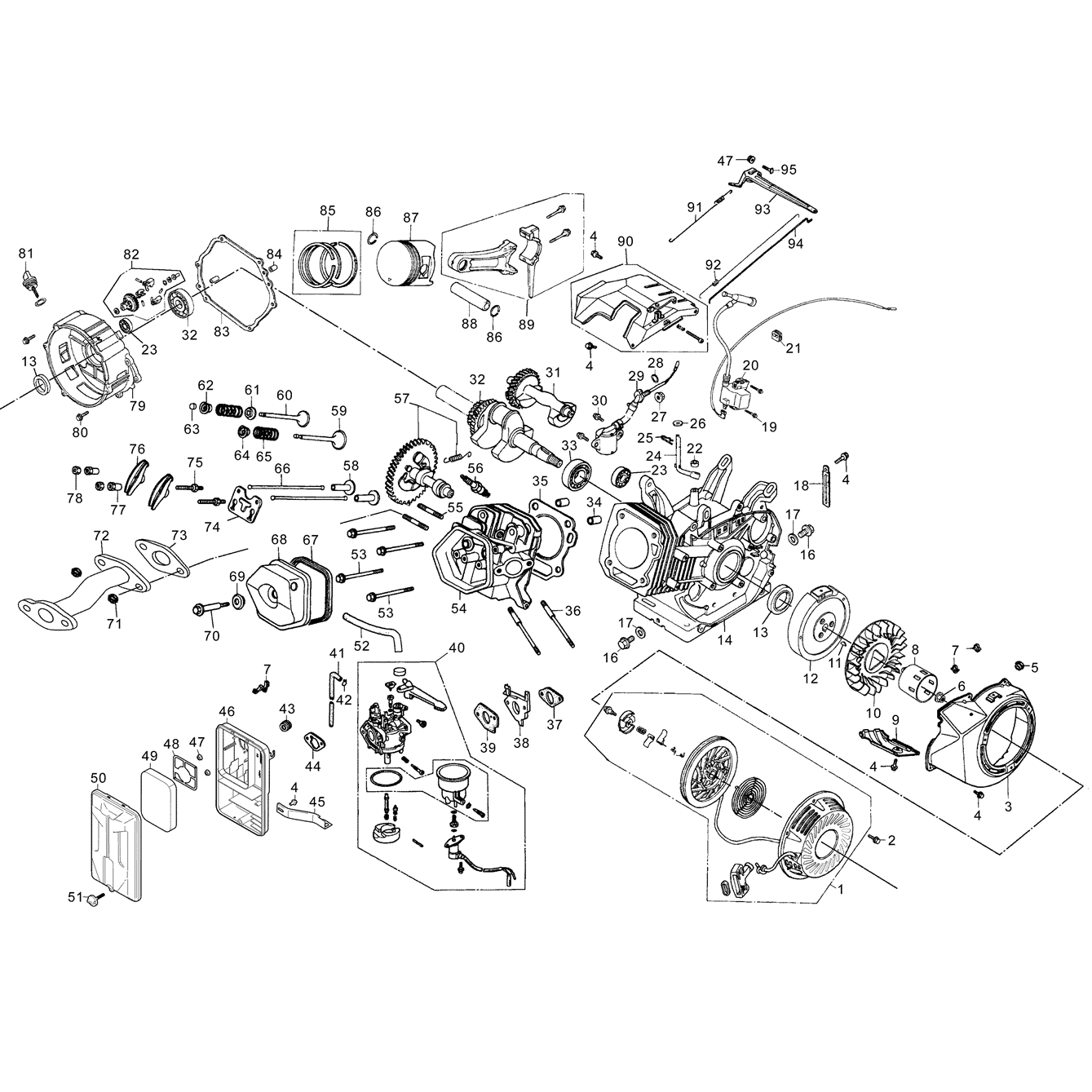 Генератор бензиновый СБ-8000