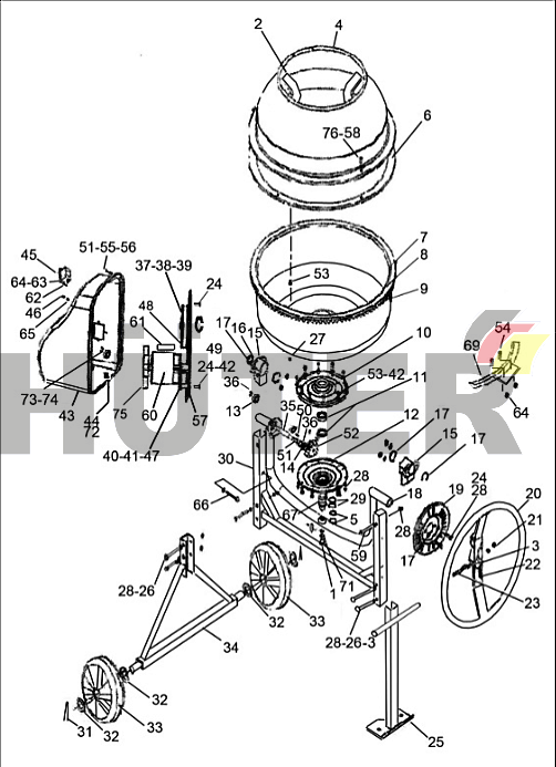 БМ-200 Вихрь HAP 74/1/5