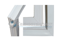 Уплотнитель двери холодильника Бирюса-14 560х760 мм, под планку