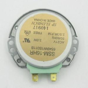 Мотор поддона  для СВЧ  LG  21V, 3W,5|6RPM, пластиковый шток H=6mm (6549W1S017A, 6549W1S011E)